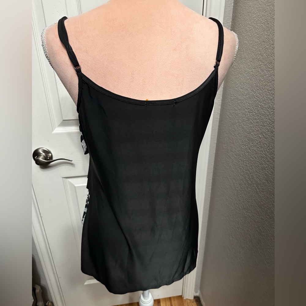 Tiered Ruffle Front Leopard Cami - Picture 7 of 8
